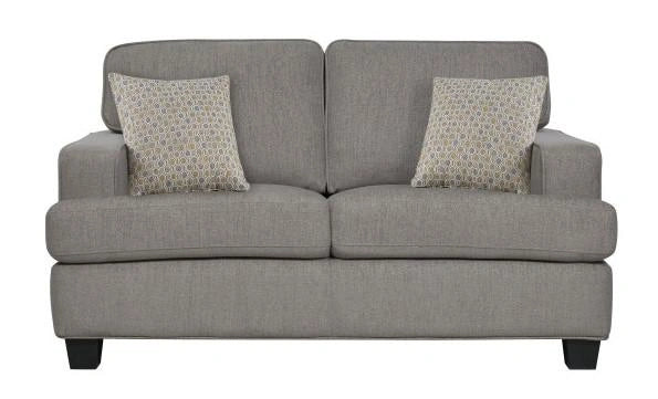 Emerald Home Furnishings Carter Loveseat in Taupe