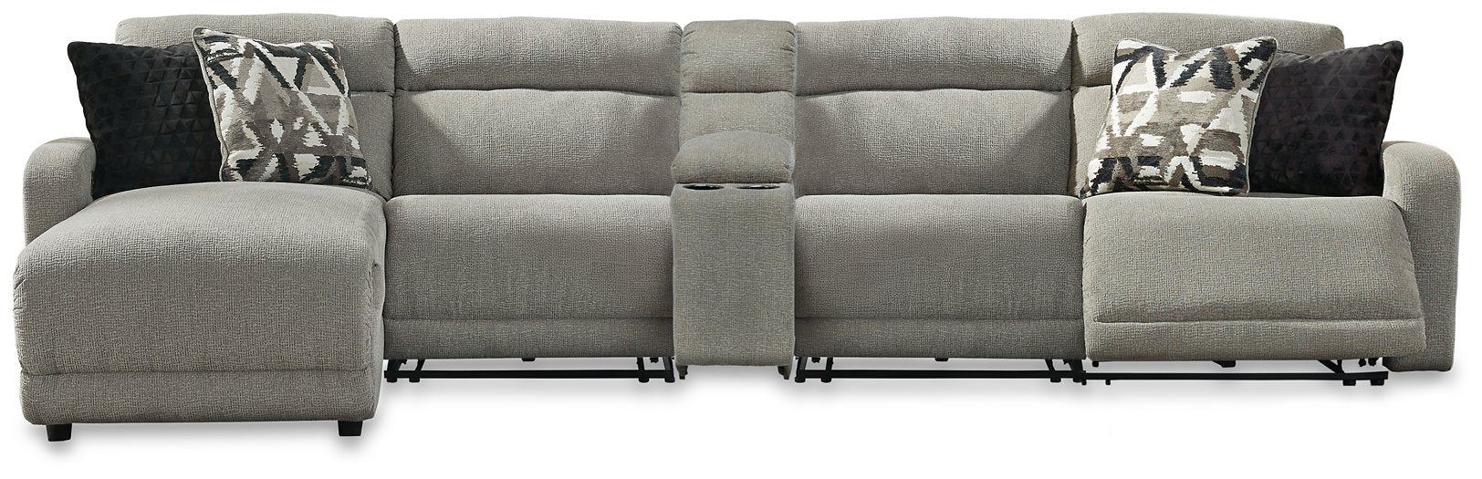 Colleyville Power Reclining Sectional with Chaise - Javi's Furniture & Mattress (Woodburn, OR)