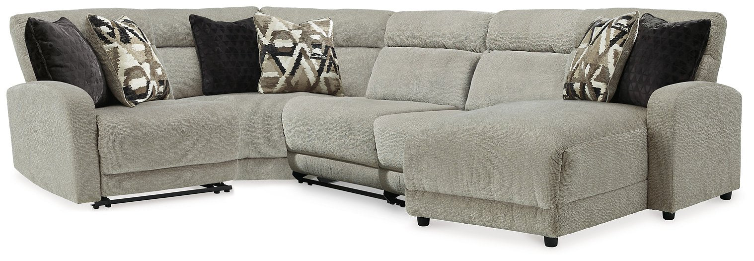 Colleyville Power Reclining Sectional with Chaise - Javi's Furniture & Mattress (Woodburn, OR)