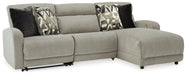 Colleyville Power Reclining Sectional with Chaise - Javi's Furniture & Mattress (Woodburn, OR)