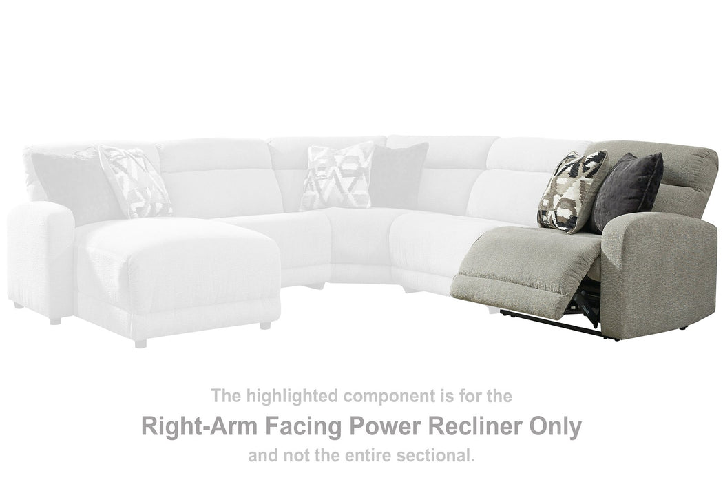 Colleyville Power Reclining Sectional with Chaise - Javi's Furniture & Mattress (Woodburn, OR)