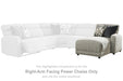 Colleyville Power Reclining Sectional with Chaise - Javi's Furniture & Mattress (Woodburn, OR)