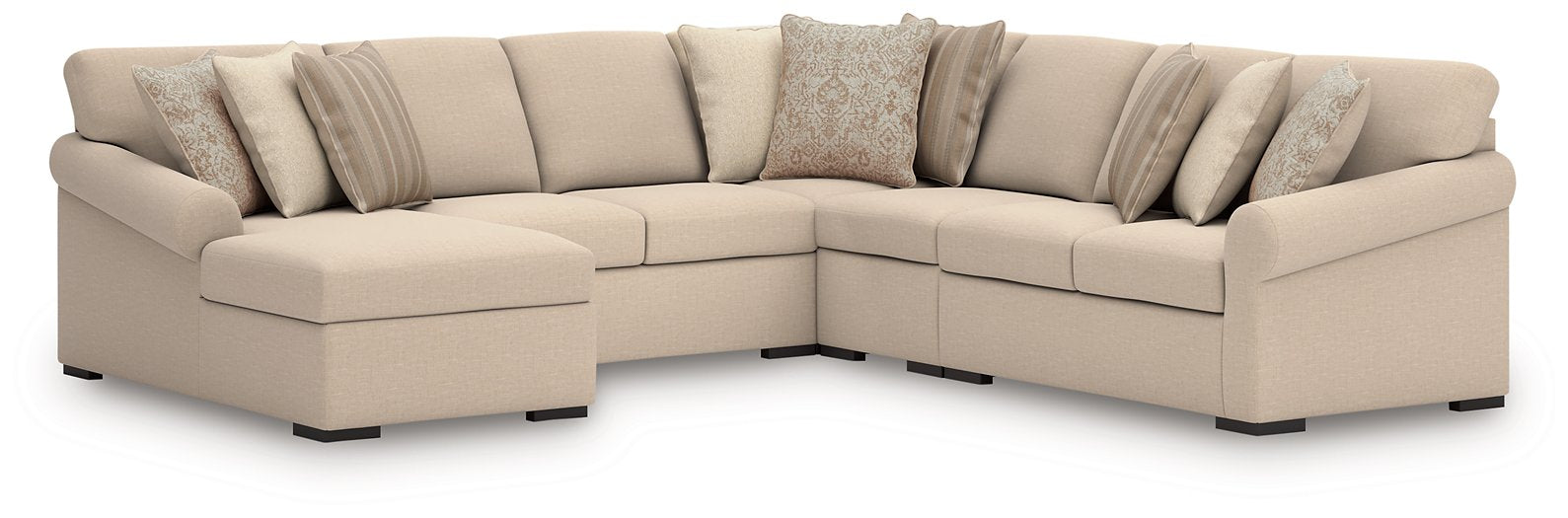 LadyMae Sectional with Chaise - Javi's Furniture & Mattress (Woodburn, OR)