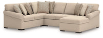 LadyMae Sectional with Chaise - Javi's Furniture & Mattress (Woodburn, OR)