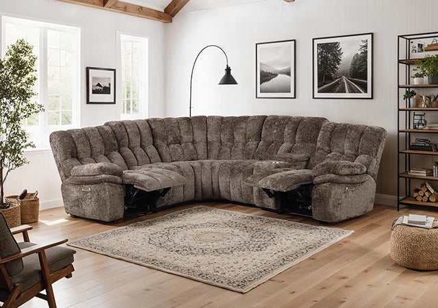 Hieronymus Power Sectional Brown