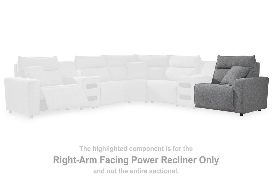 Modmax Reclining Sectional with Audio Consoles