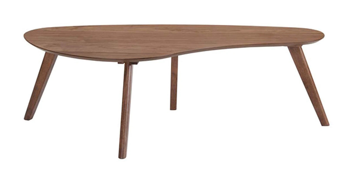 Emerald Home Simplicity Coffee Table in Walnut Brown