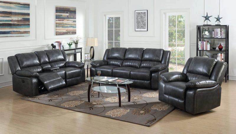 Emerald Home Navarro Swivel Glider Recliner in Gray