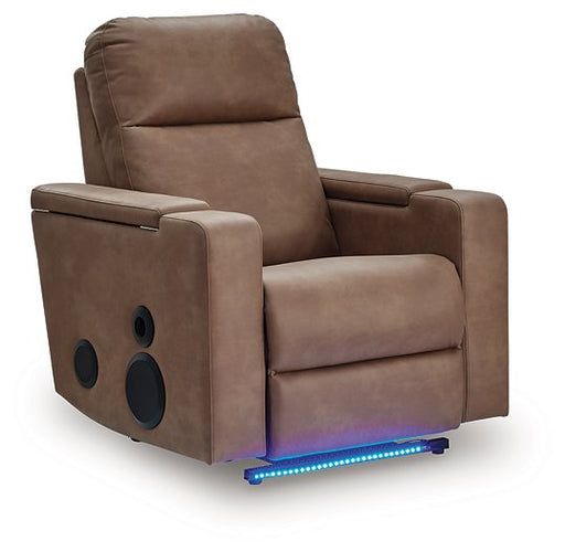 Lorrenton Power Glider Recliner with Audio System - Javi's Furniture & Mattress (Woodburn, OR)