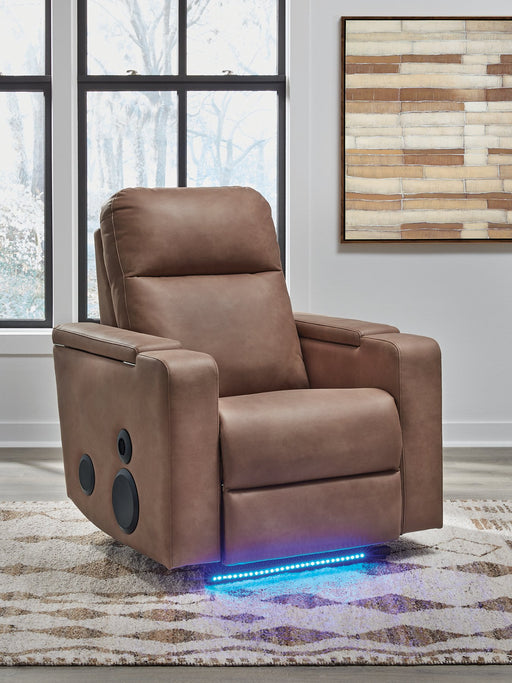 Lorrenton Power Glider Recliner with Audio System - Javi's Furniture & Mattress (Woodburn, OR)
