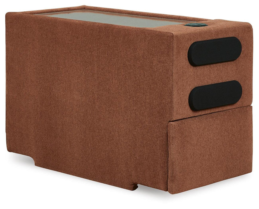 Modmax 5 Piece Sectional with Audio Console