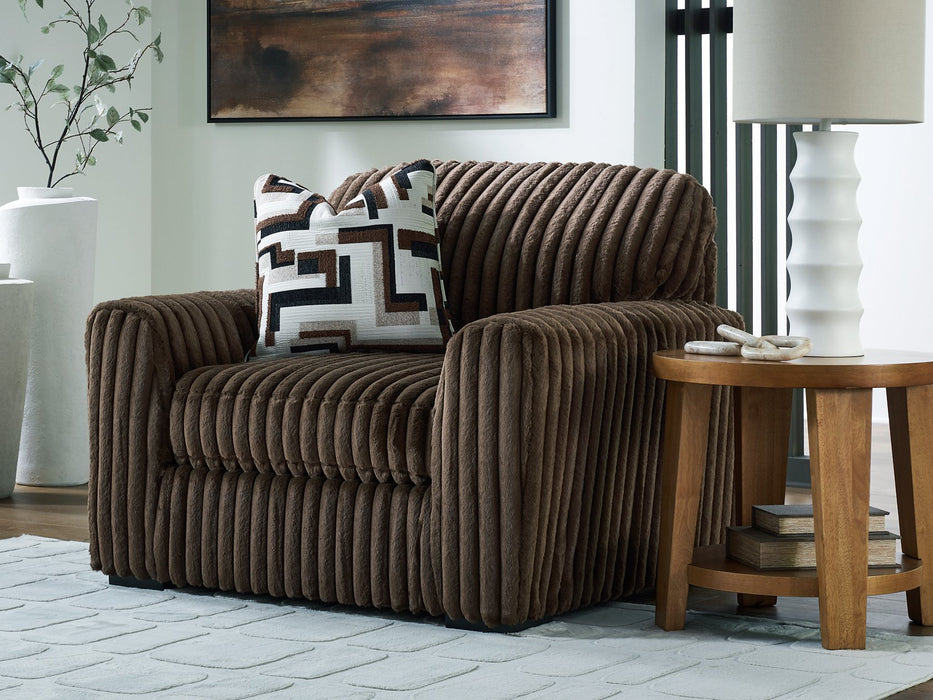 Midnight-Madness Oversized Chair