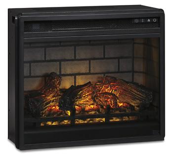 Wildenauer 76" TV Stand with Electric Fireplace