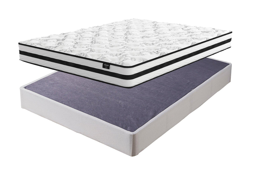 8 Inch Chime Innerspring Mattress Set - Javi's Furniture & Mattress (Woodburn, OR)
