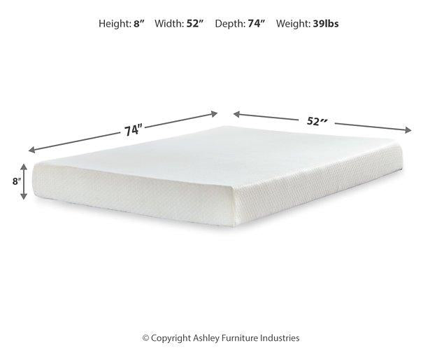 Chime 8 Inch Memory Foam Mattress in a Box - Javi's Furniture & Mattress (Woodburn, OR)