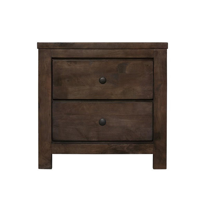 Emerald Home Ashton Hills Nightstand in Classic Gray/Brown