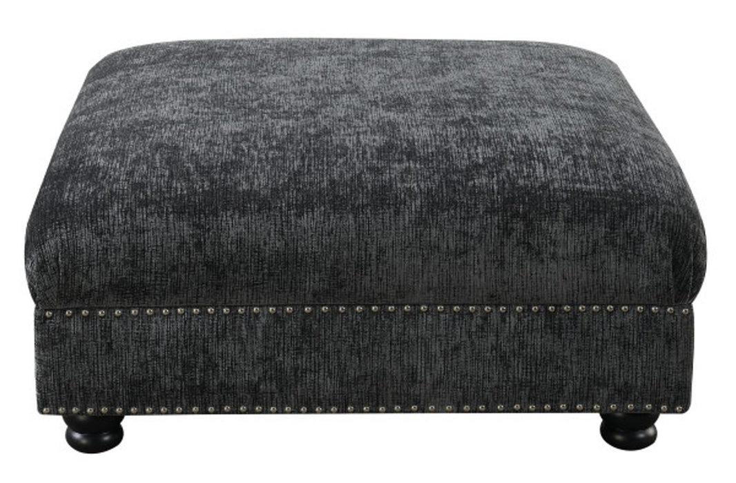 Emerald Home Hutton II Cocktail Ottoman in Bliss Charcoal