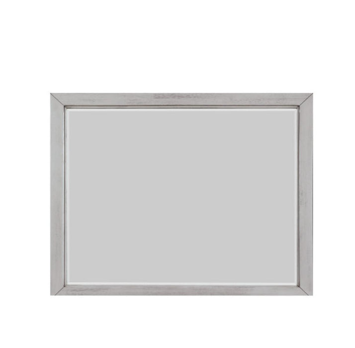 Emerald Home Warwick II Landscape Mirror in Grey