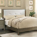 Enrico Full Queen Bed Brown, Black, & Cherry - Javi's Furniture & Mattress (Woodburn, OR)