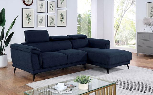 NAPANEE Sectional, Navy