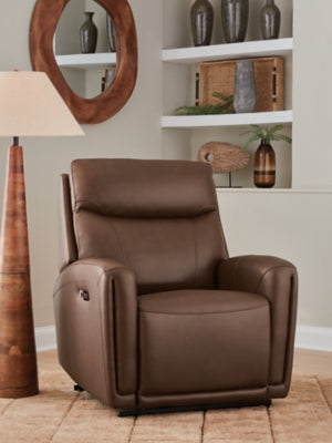 Pincara Power AutoGlide Recliner - Javi's Furniture & Mattress (Woodburn, OR)