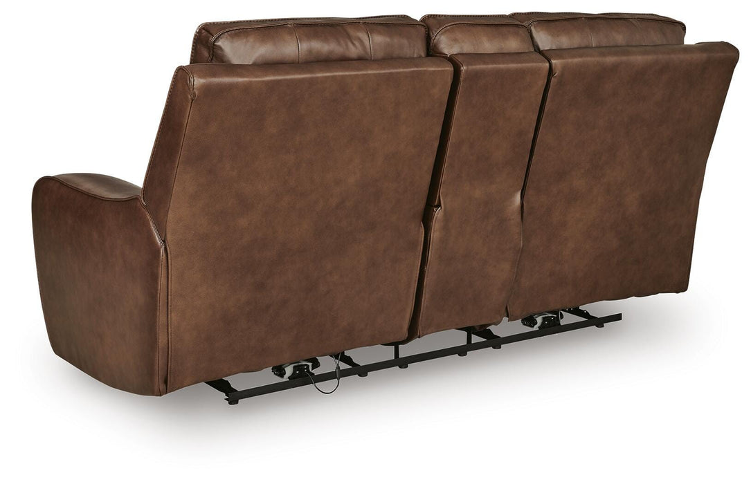 DeepWakes Power Reclining Loveseat with Console