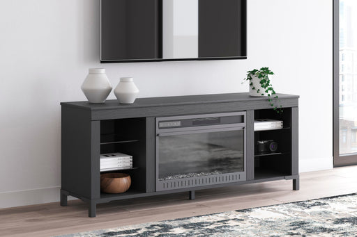 Cayberry 60" TV Stand with Electric Fireplace - Javi's Furniture & Mattress (Woodburn, OR)