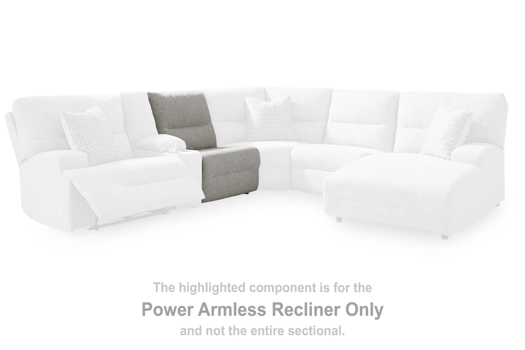 Acklen Place Power Reclining Sectional with Storage Console