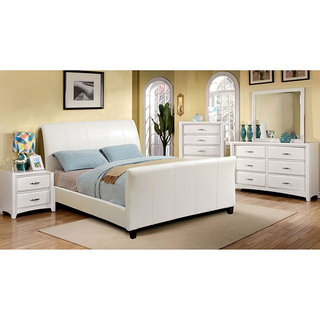 Maynard Bed White