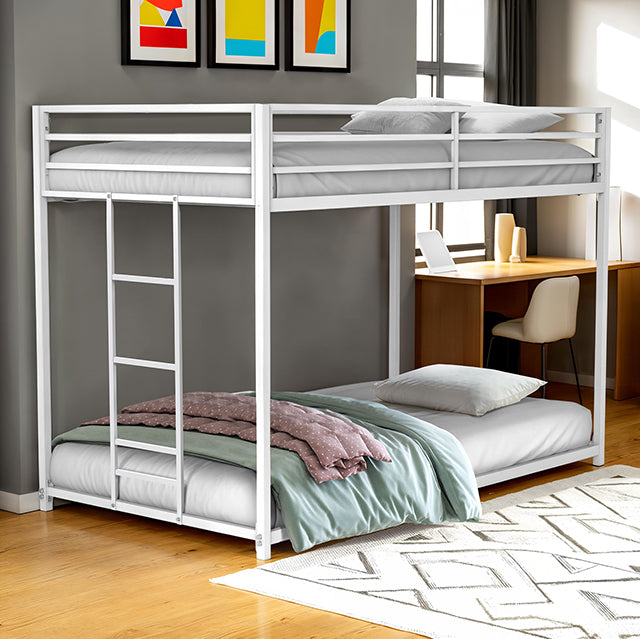 Rothwell Metal Bunk Bed Twin/ Full - Javi's Furniture & Mattress (Woodburn, OR)