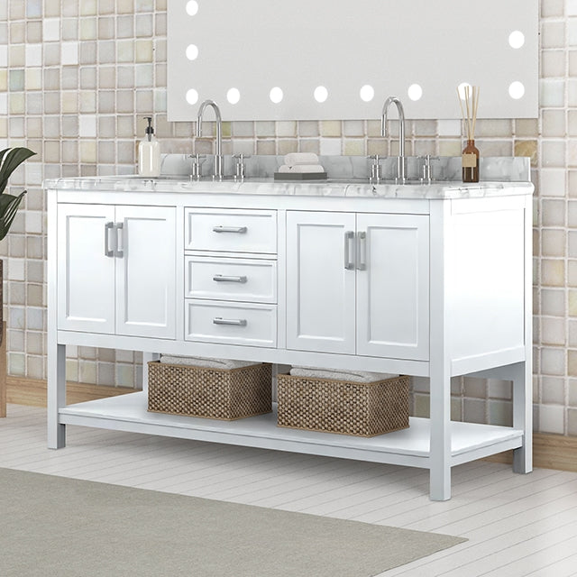 Reston Vanity with Top/ Sink - Javi's Furniture & Mattress (Woodburn, OR)